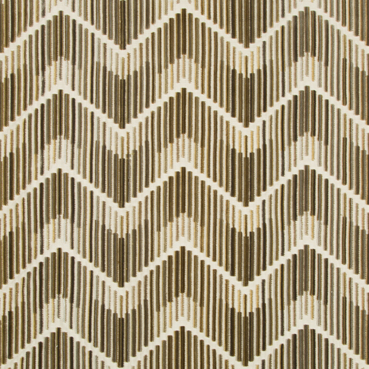 KRAVET COUTURE 34553.16.0 HIGHS AND LOWS TRUFFLE Fabric - Eade's Wallpaper