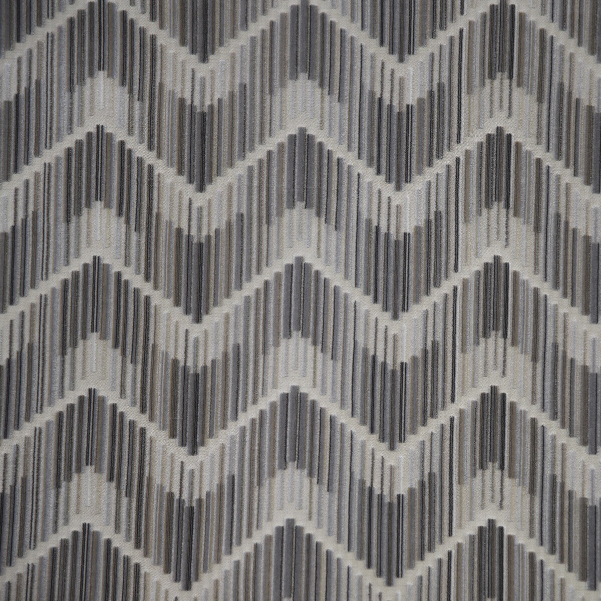 KRAVET COUTURE 34553.1611.0 HIGHS AND LOWS SILVER Fabric - Eade's Wallpaper