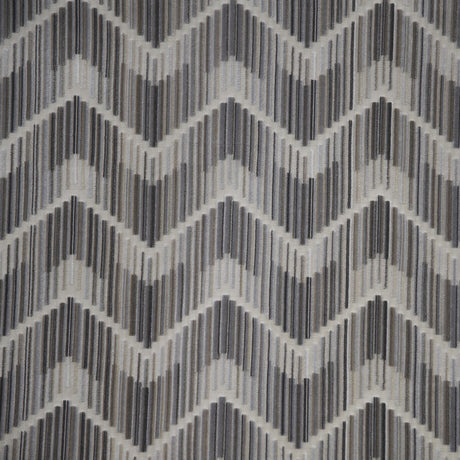 KRAVET COUTURE 34553.1611.0 HIGHS AND LOWS SILVER Fabric - Eade's Wallpaper