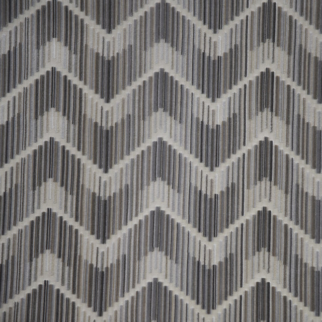 KRAVET COUTURE 34553.1611.0 HIGHS AND LOWS SILVER Fabric - Eade's Wallpaper