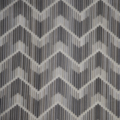 KRAVET COUTURE 34553.1611.0 HIGHS AND LOWS SILVER Fabric - Eade's Wallpaper