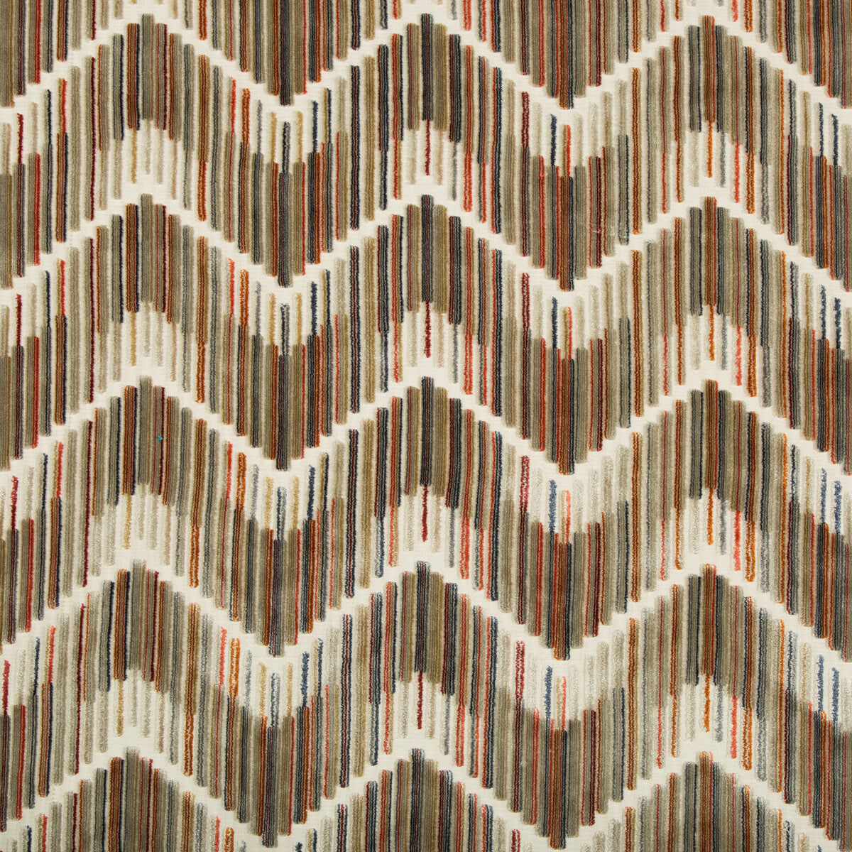KRAVET COUTURE 34553.24.0 HIGHS AND LOWS AMBER Fabric - Eade's Wallpaper