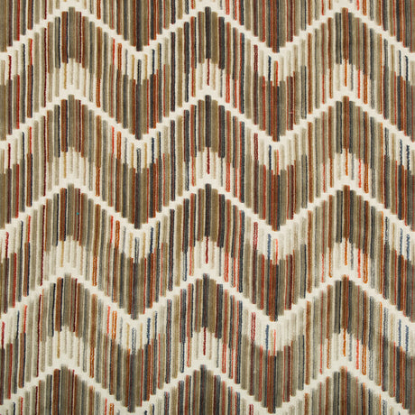 KRAVET COUTURE 34553.24.0 HIGHS AND LOWS AMBER Fabric - Eade's Wallpaper