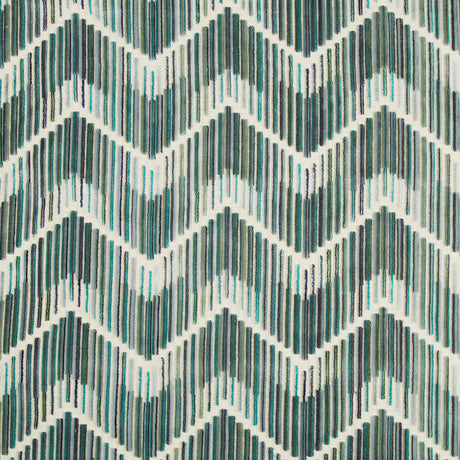 KRAVET COUTURE 34553.5.0 HIGHS AND LOWS PEACOCK Fabric - Eade's Wallpaper