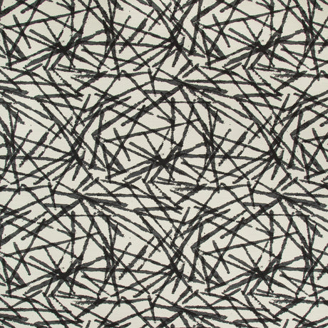 KRAVET DESIGN 34584.8.0 STROBELITE MIDNIGHT Fabric - Eade's Wallpaper