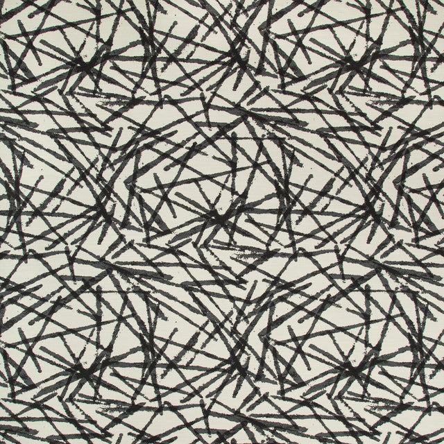 KRAVET DESIGN 34584.8.0 STROBELITE MIDNIGHT Fabric - Eade's Wallpaper