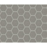 KRAVET CONTRACT 34652.11.0 HEXI SPARK SILVER Fabric - Eade's Wallpaper
