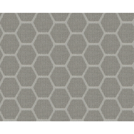 KRAVET CONTRACT 34652.11.0 HEXI SPARK SILVER Fabric - Eade's Wallpaper