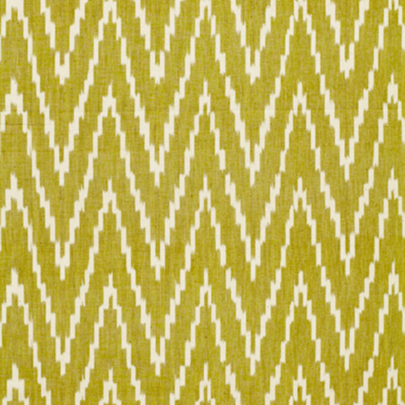 Schumacher Kasari Ikat Palm Fabric