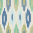 Schumacher 3471002 SUNARA IKAT in PEACOCK Fabric - ASHBURY