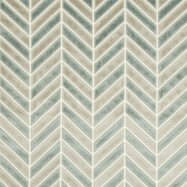 KRAVET COUTURE 34779.511.0 PINNACLE VELVET MINERAL Fabric - Eade's Wallpaper