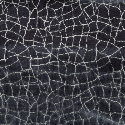 KRAVET COUTURE 34780.50.0 FORMATION STEEL Fabric - Eade's Wallpaper