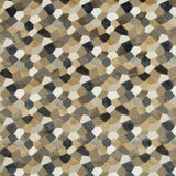 KRAVET COUTURE 34783.1611.0 MODERN MOSAIC SANDSTONE Fabric - Eade's Wallpaper