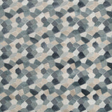 KRAVET COUTURE 34783.21.0 MODERN MOSAIC HARBOR Fabric - Eade's Wallpaper