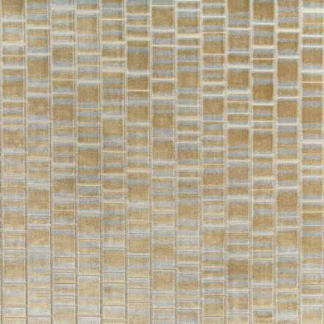 KRAVET BASICS 34847.411.0 CAISSON BRASS Fabric - Eade's Wallpaper