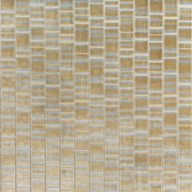 KRAVET BASICS 34847.411.0 CAISSON BRASS Fabric - Eade's Wallpaper