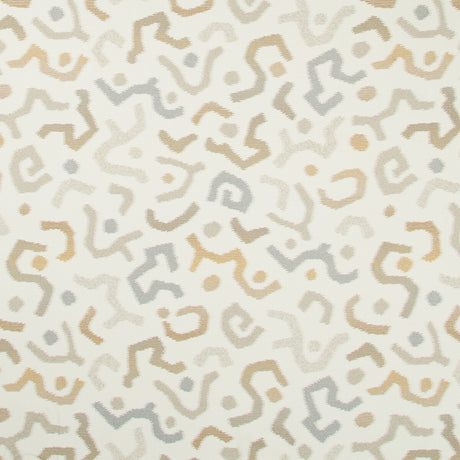 KRAVET DESIGN 34884.1614.0 MAHE PEBBLE Fabric - Eade's Wallpaper