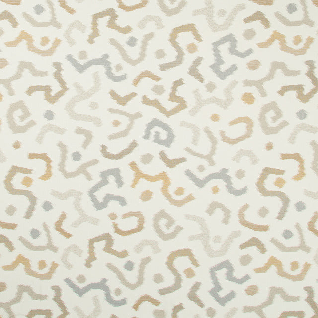 KRAVET DESIGN 34884.1614.0 MAHE PEBBLE Fabric - Eade's Wallpaper