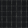KRAVET COUTURE 34906.8.0 POCKET SQUARE NOIR Fabric - Eade's Wallpaper