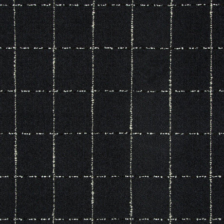 KRAVET COUTURE 34906.8.0 POCKET SQUARE NOIR Fabric - Eade's Wallpaper