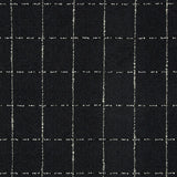 KRAVET COUTURE 34906.8.0 POCKET SQUARE NOIR Fabric - Eade's Wallpaper