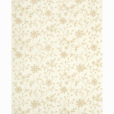 Schumacher Georgia Linen Embroidery Sand Fabric
