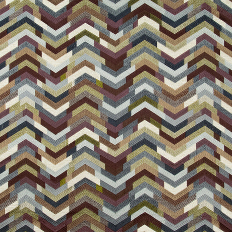KRAVET COUTURE 34930.510.0 CATWALK PLUM/STEEL Fabric - Eade's Wallpaper