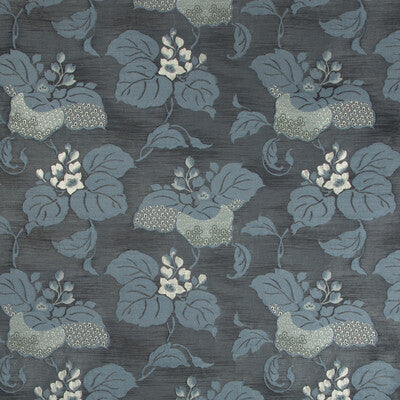 KRAVET COUTURE 34931.50.0 DRESSED UP INDIGO Fabric - Eade's Wallpaper