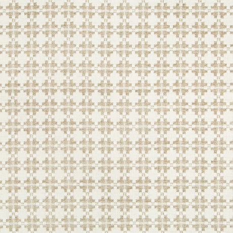 KRAVET COUTURE 34962.16.0 BACK IN STYLE TAUPE Fabric - Eade's Wallpaper