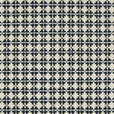 KRAVET COUTURE 34962.50.0 BACK IN STYLE NAVY Fabric - Eade's Wallpaper