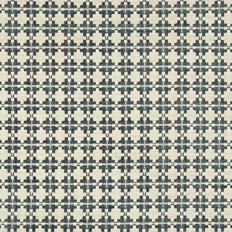 KRAVET COUTURE 34962.516.0 BACK IN STYLE STEEL Fabric - Eade's Wallpaper