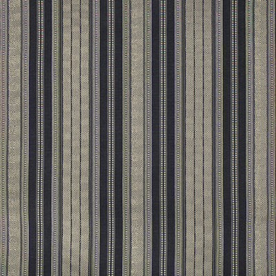 KRAVET DESIGN 34969.50.0 LULE STRIPE INDIGO Fabric - Eade's Wallpaper