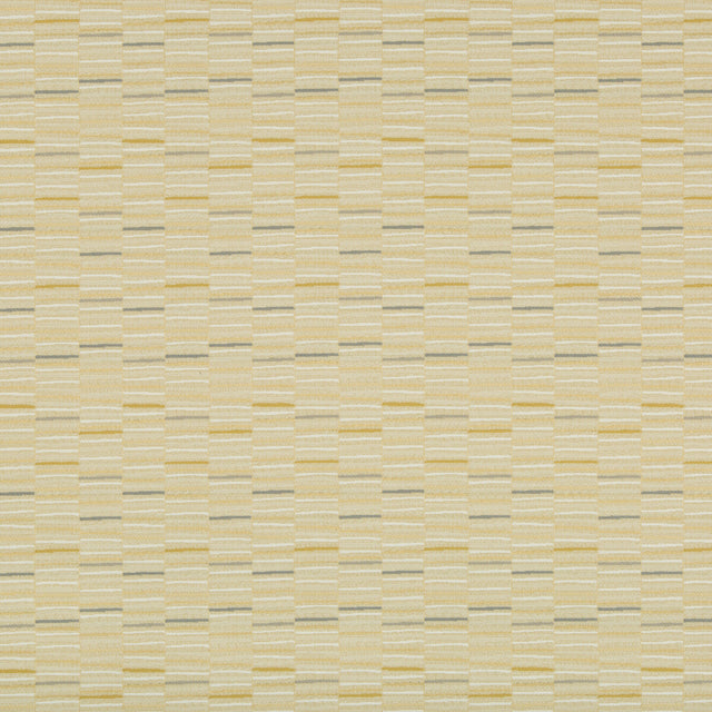 KRAVET CONTRACT 35085.411.0 LINED UP BEESWAX Fabric - Eade's Wallpaper