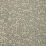 KRAVET CONTRACT 35091.21.0 DANCING LEAVES SILVER Fabric - Eade's Wallpaper