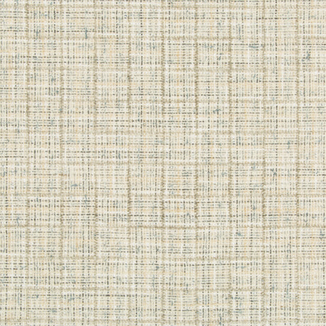 KRAVET COUTURE 35188.1611.0 WENTHWORTH CHECK ALABASTER Fabric - Eade's Wallpaper