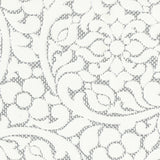 Eijffinger 352001 Cascada Silver Flocked Medallion Wallpaper