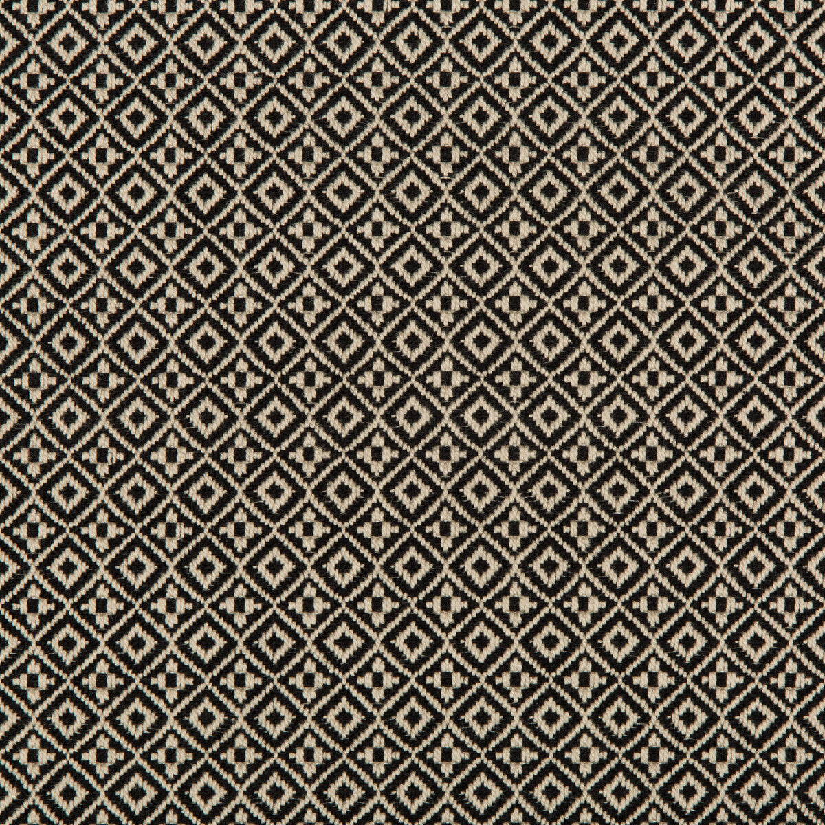 KRAVET DESIGN 35403.816.0 ATTRIBUTE GRID NERO Fabric - Eade's Wallpaper