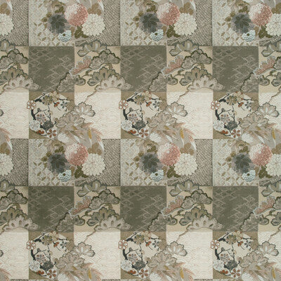 KRAVET COUTURE 35439.1711.0 OSODE STONE/BLUSH Fabric - Eade's Wallpaper