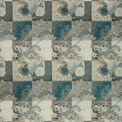 KRAVET COUTURE 35439.511.0 OSODE SEA Fabric - Eade's Wallpaper