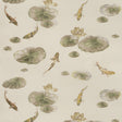 KRAVET COUTURE 35460.11.0 LOTUS POND LIMESTONE Fabric - Eade's Wallpaper