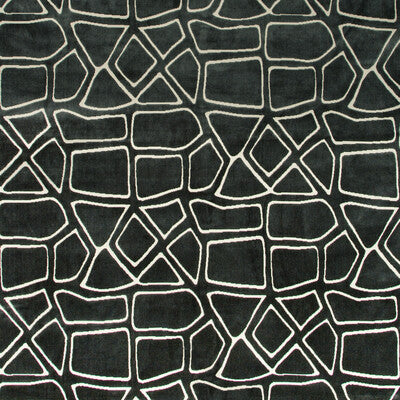 KRAVET DESIGN 35508.21.0 MURAL VELVET NEPTUNE Fabric - Eade's Wallpaper