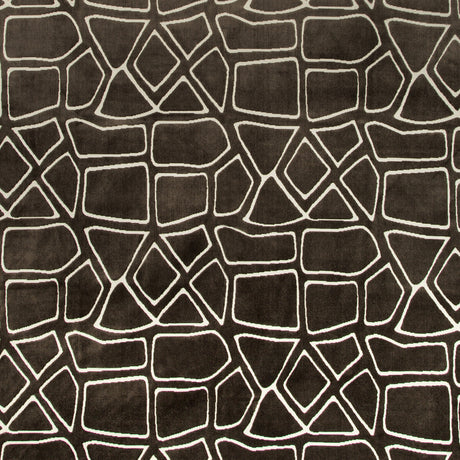 KRAVET DESIGN 35508.66.0 MURAL VELVET JAVA Fabric - Eade's Wallpaper