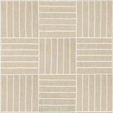 KRAVET DESIGN 35510.16.0 LOCAL GRID NATURAL Fabric - Eade's Wallpaper