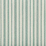 KRAVET BASICS 35542.135.0 SEASTRIPE TEAL Fabric - Eade's Wallpaper