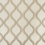 KRAVET COUTURE 35553.1611.0 WANDERING GREIGE Fabric - Eade's Wallpaper