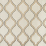 KRAVET COUTURE 35553.1611.0 WANDERING GREIGE Fabric - Eade's Wallpaper