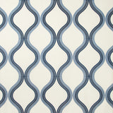KRAVET COUTURE 35553.5.0 WANDERING ROYAL Fabric - Eade's Wallpaper