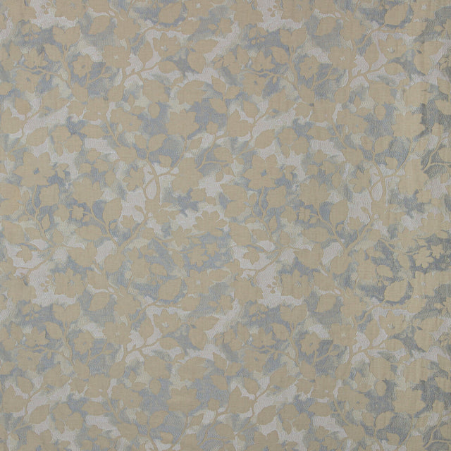 KRAVET COUTURE 35554.15.0 LES FLEURS GLACIER Fabric - Eade's Wallpaper