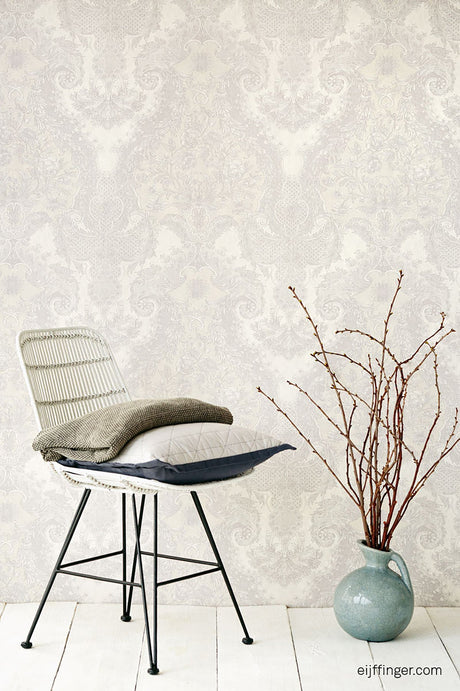 Eiffinger 356080 Magella Lavender Damask Wallpaper