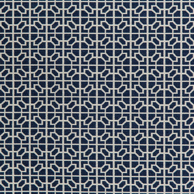 KRAVET DESIGN 35820.50.0 RAIA NAVY Fabric - Eade's Wallpaper